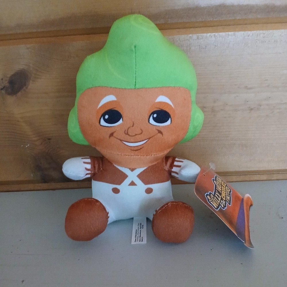 Willy Wonka & the Chocolate Factory Oompa Loompa Plush Toy Factory E2